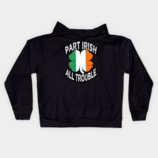 Part Irish All Trouble Kids Hoodie